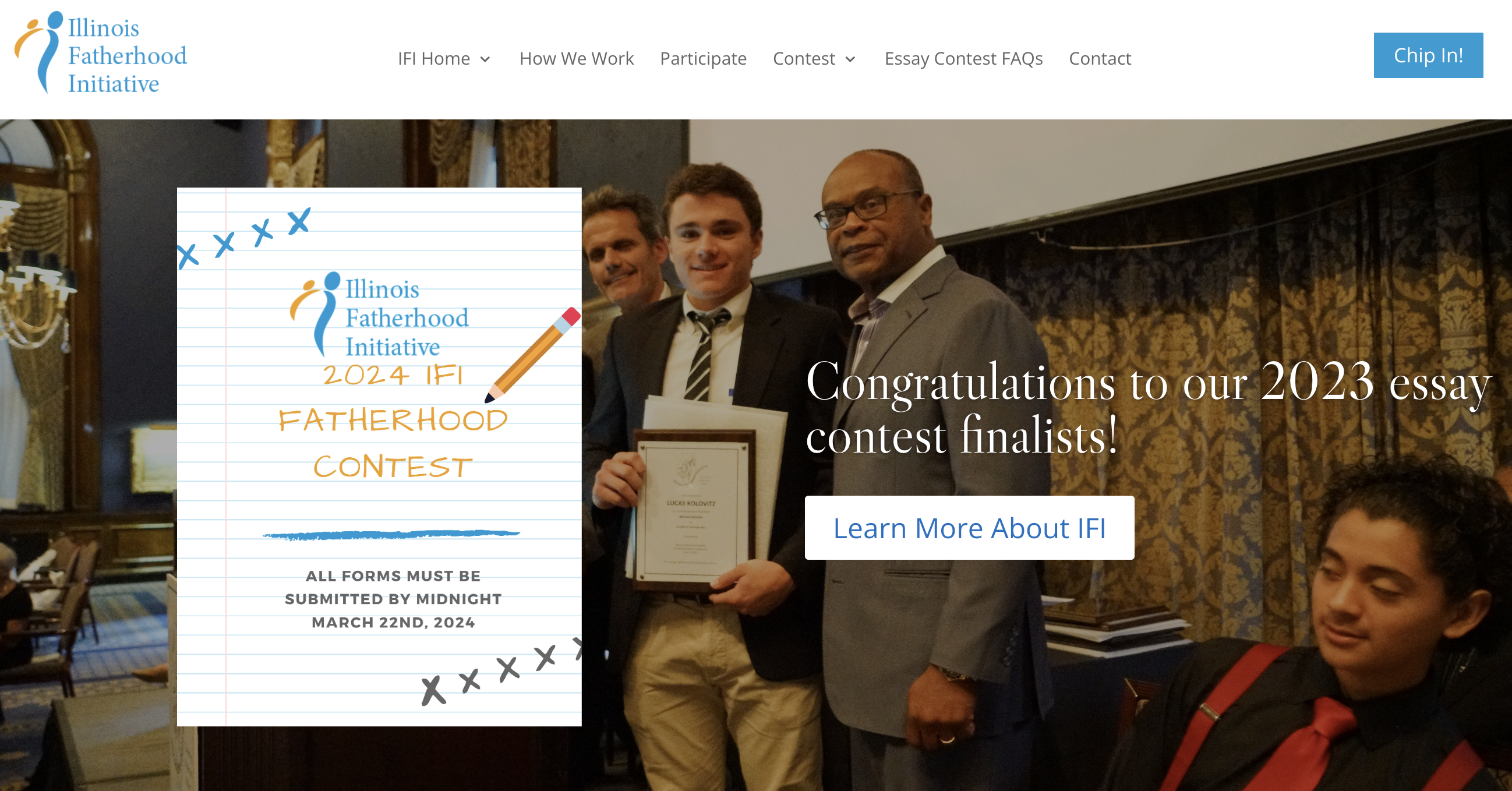 Illinois Fatherhood Initiative hero image